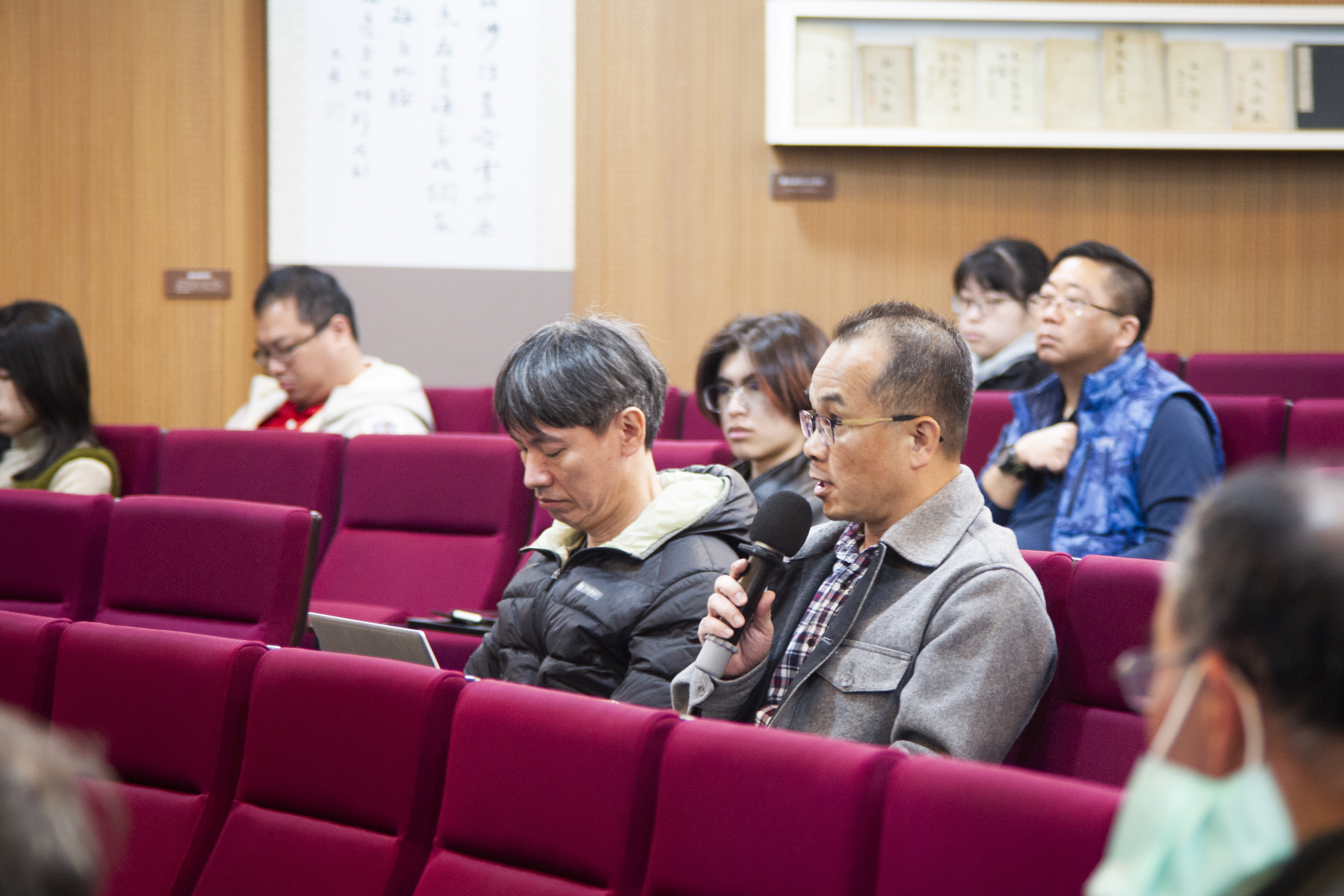 國際交流現場提問